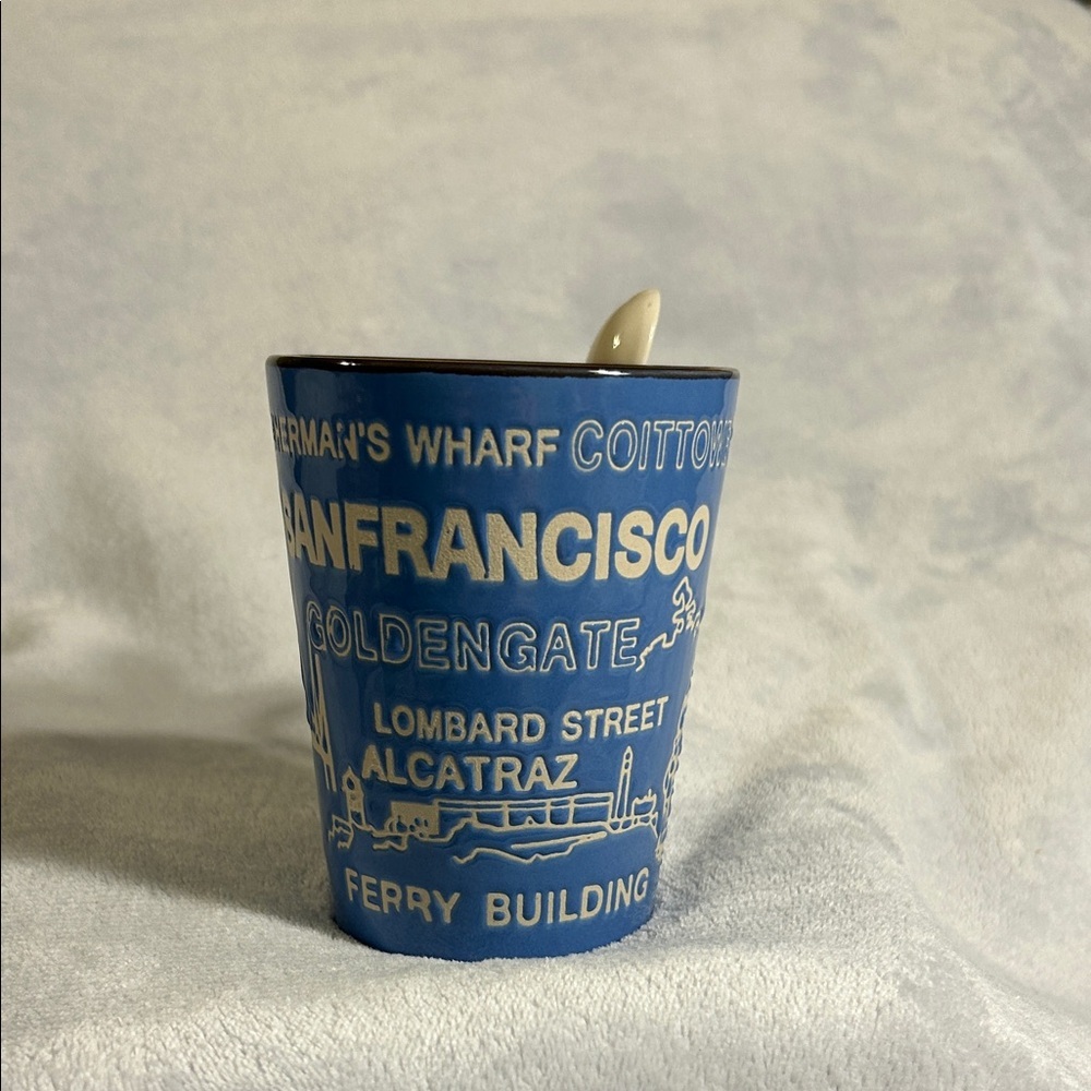 Blue San Francisco Souvenir Mug